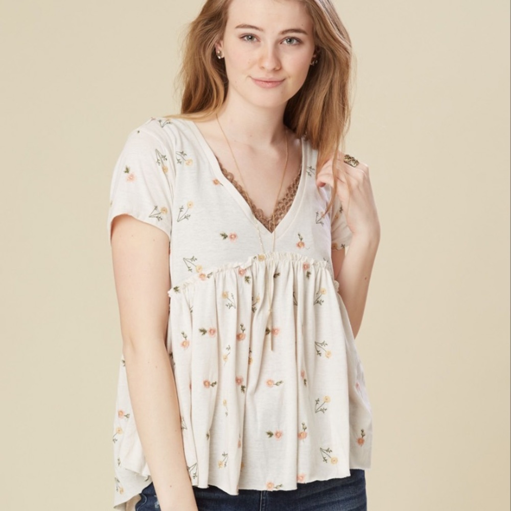 Altar'd State Koiya Ruffled Top